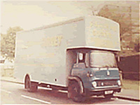 Fullers Removals history van